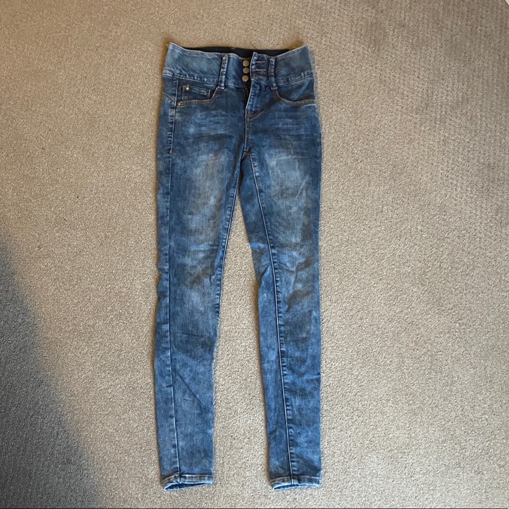 Comfy Blue Jeggings